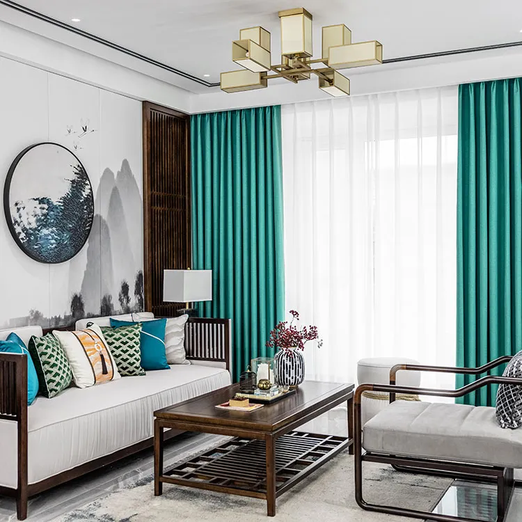 What personality traits does the color of curtains represent?